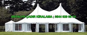 Antalya Büyük Çadır kiralama İLETİŞİM ; 0544 929 08 35