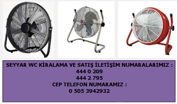 antalya ucuz vantilatör kiralama
