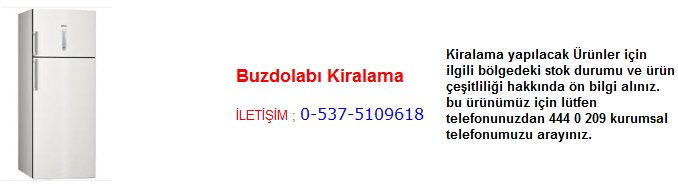 buzdolabı kiralama