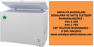 en kaliteli buz dolabı kiralama antalya