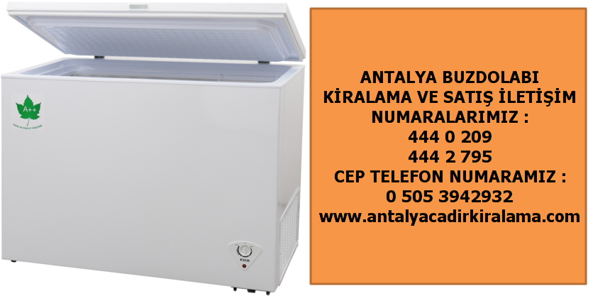 en kaliteli buz dolabı kiralama antalya