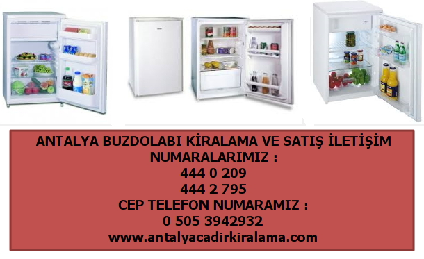ucuz buzdolabı kiralama antalya