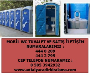 ucuz tuvalet kiralama antalya