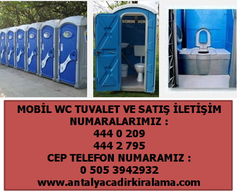 ucuz tuvalet kiralama antalya