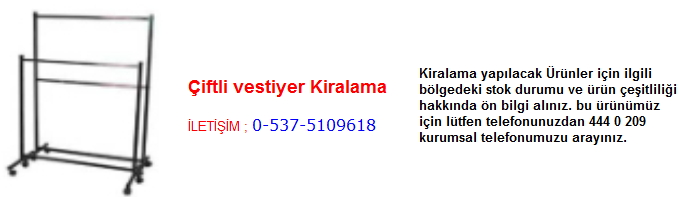 çiftli vestiyer kiralama